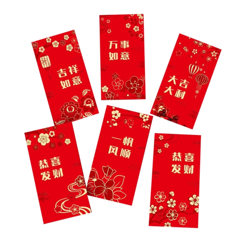 Bao Lì Xì Năm Mới Hình Thỏ Phong Cách Trung Hoa 2023 Cho Bé