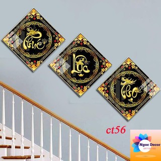 Tranh treo cầu thang 🍉RẺ VÔ ĐỊCH 🍉tranh tráng gương treo cầu thang siêu đẹp decor phong xinh xịn sò