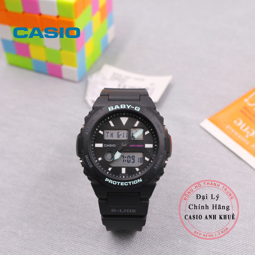 Đồng hồ Casio nữ Baby-G BAX-100 3 màu chính hãng bảo hành 5 năm