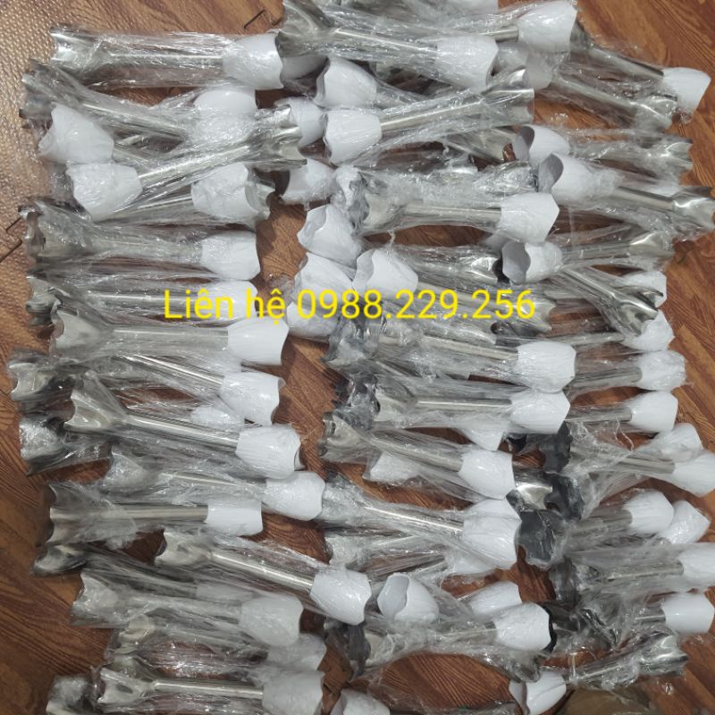 Thanh dao xay inox sục cháo máy xay Braun MQ5000 MQ5035 MQ5045 MQ5030 MQ3000 MQ3045 MQ3035 kèm hoa khế trắng