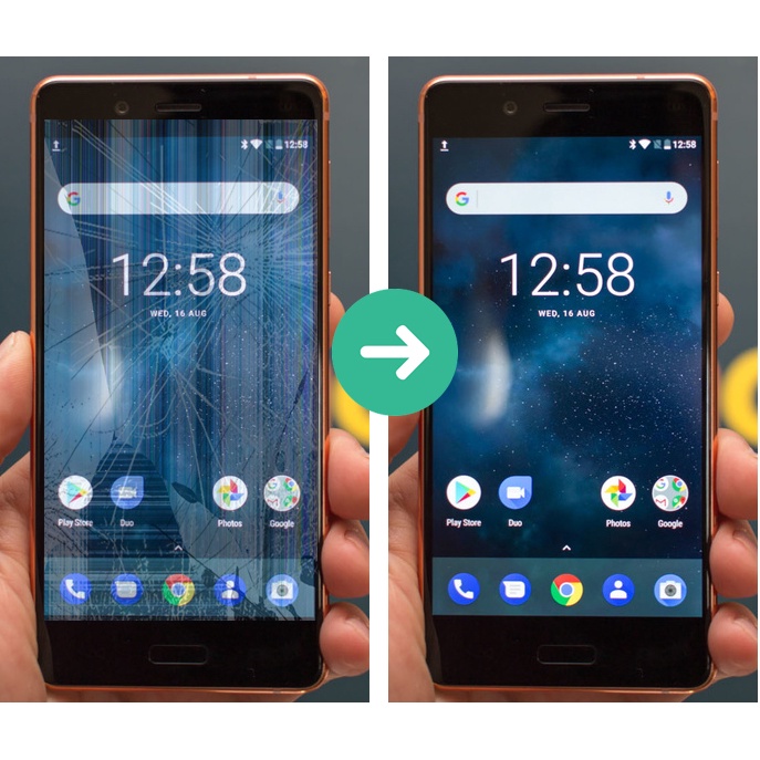 Cảm ứng Nokia 6 zin máy bao test đổi mới