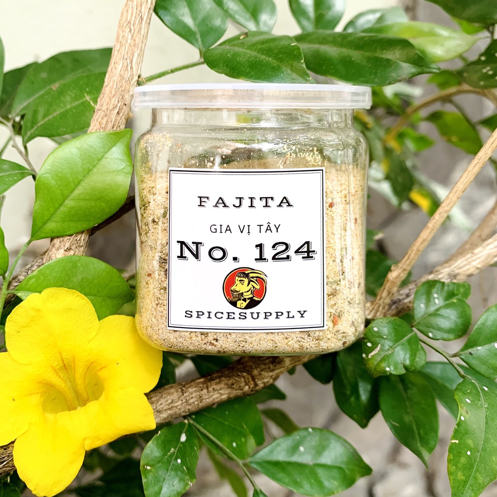 Fajita - SPICESUPPLY Việt Nam Gia vị Fajita đặc trưng Mexico Hũ 100g