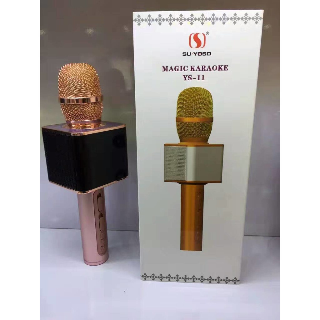 Micro Karaoke YS 11 Kiêm Loa Bluetooth Không Dây Phiên Bản Mới Nhất Cực Chất-hot hot hot--