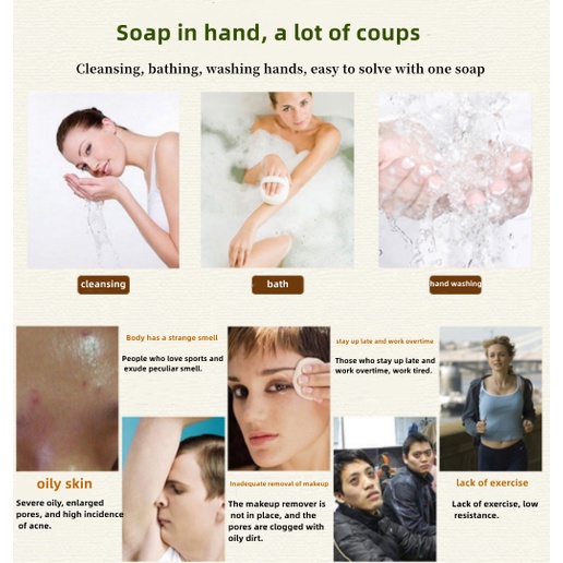 ✌Kho Sẵn Sàng✌Xà Phòng Lưu Huỳnh 85G Hỗ trợ giảm mụn Kiểm Soát Dầu Tẩy Tế Bào Chết Cho Da Mặt