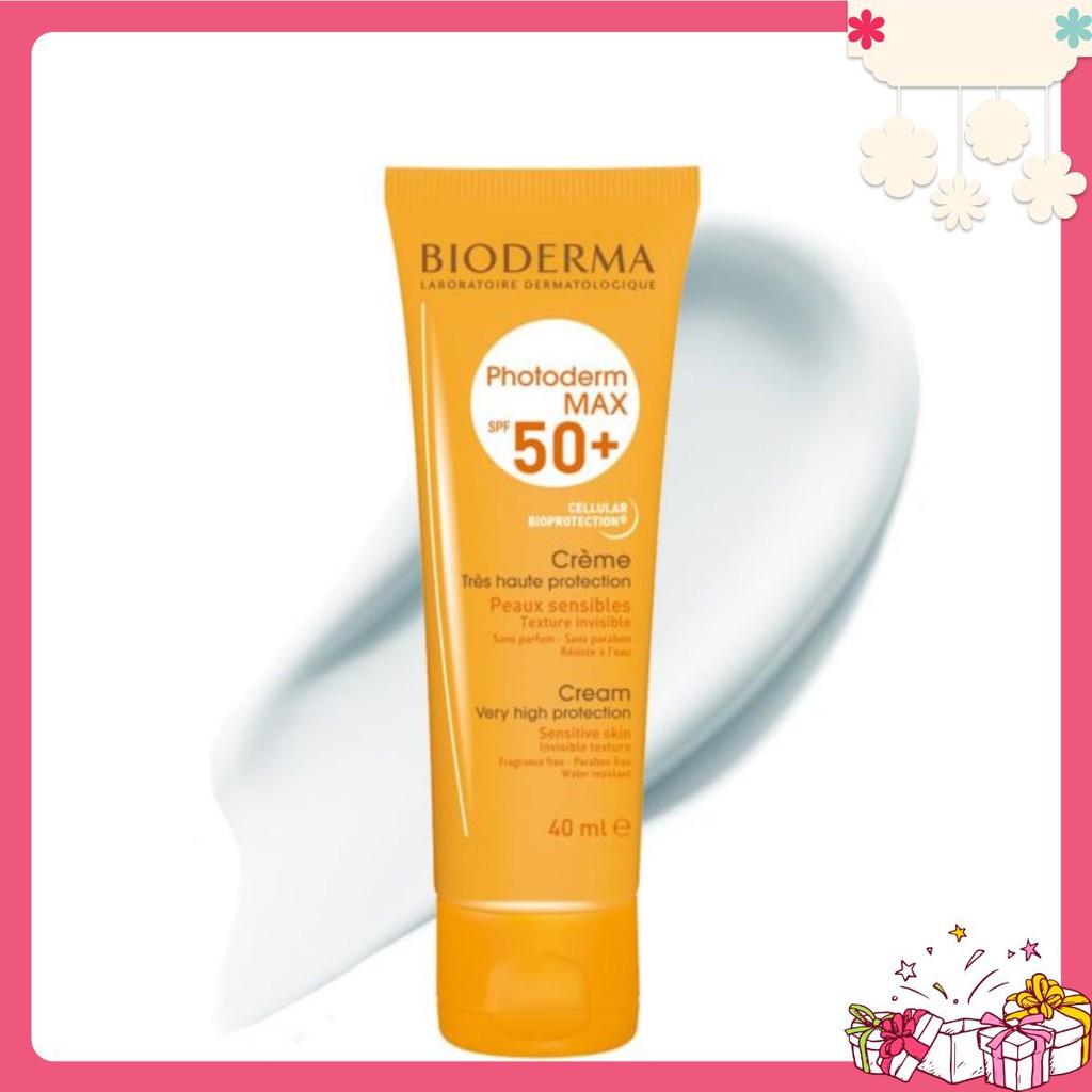 Kem chống nắng Bioderma Photoderm Max Aqua Fluide SPF 50+ hàng chính hãng