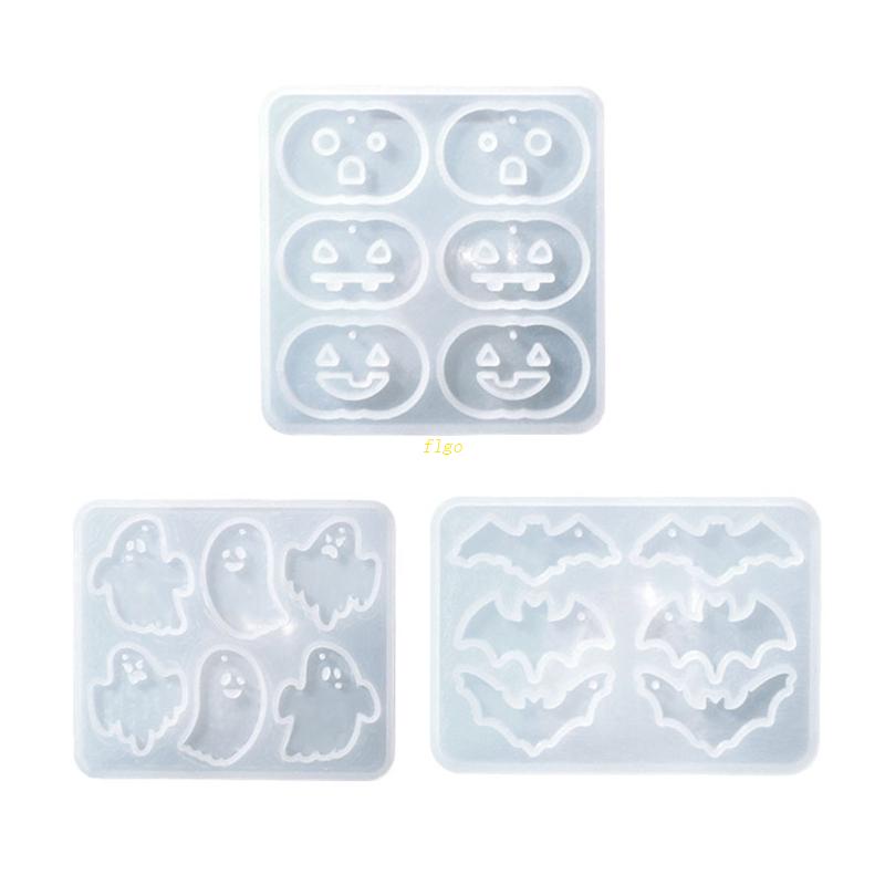 Khuôn Silicone Làm Mặt Trang Sức Hình Bí Ngô Dơi