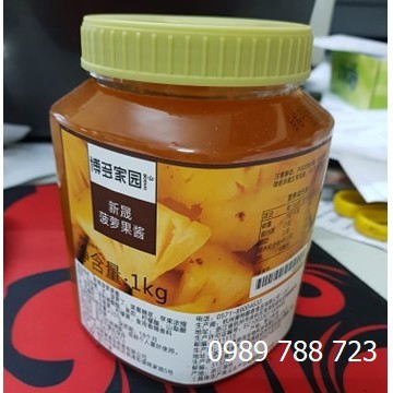 Sauce sốt Dứa Boduo hộp 1kg - Mứt Boduo dứa 1kg