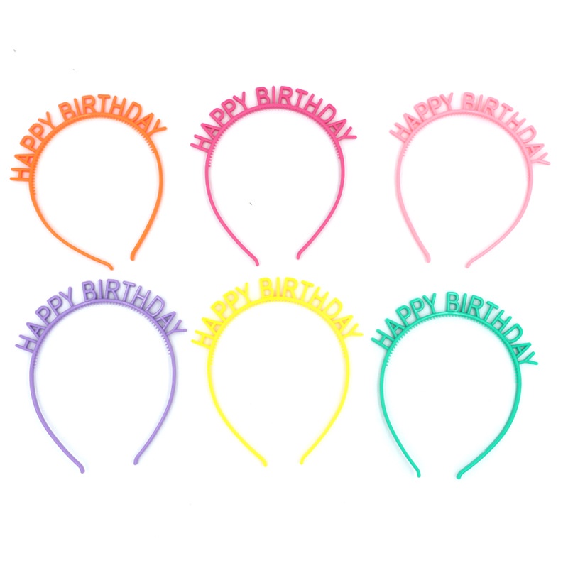 Băng Đô Chữ Happy Birthday Dễ Thương Cho Bé