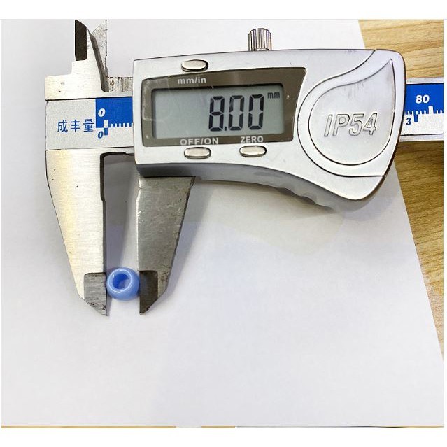 #P117-63 gói 10-50gam hạt nhựa tròn trụ lỗ lớn xỏ vòng 6x8 &amp;6x9mm