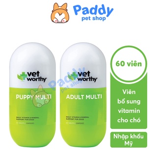 Viên Bổ Sung Vitamin Cho Chó Vet Worthy Multi