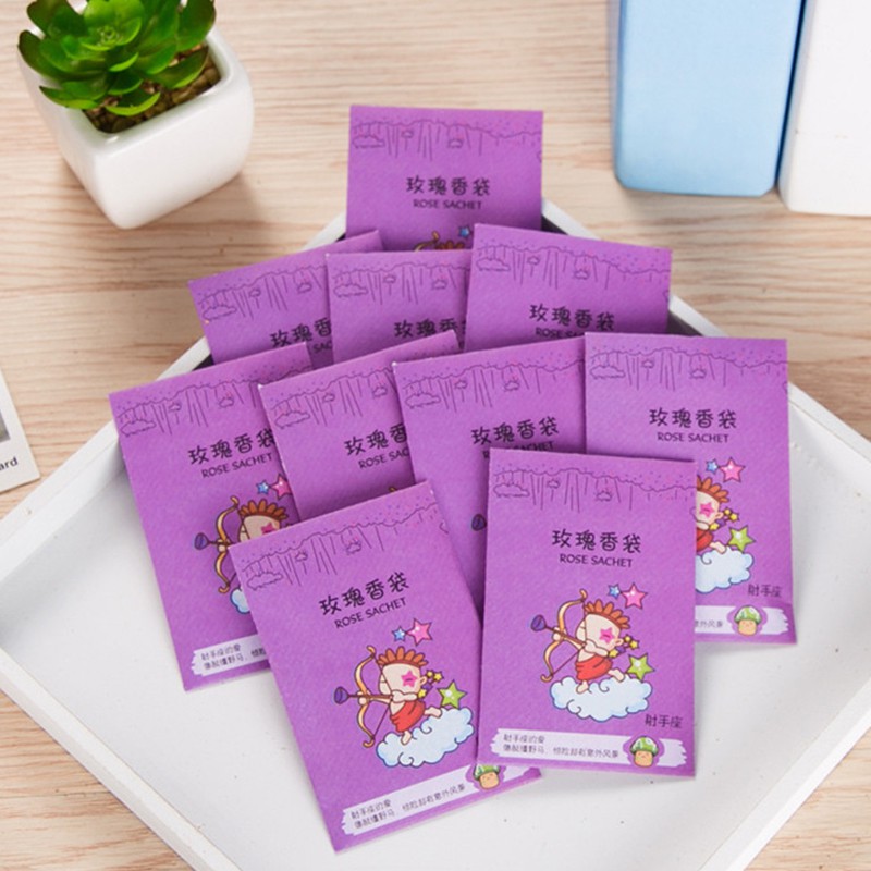 12 Túi thơm khử mùi không khí thời trang chất lượng cao cho ngăn tủ