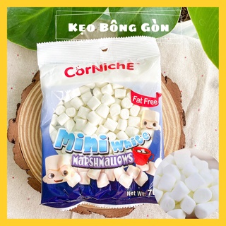 Kẹo Bông Gòn Mini Corniche 70g - Kẹo Mini White Marshmallows White - Shop Mẹ Bắp