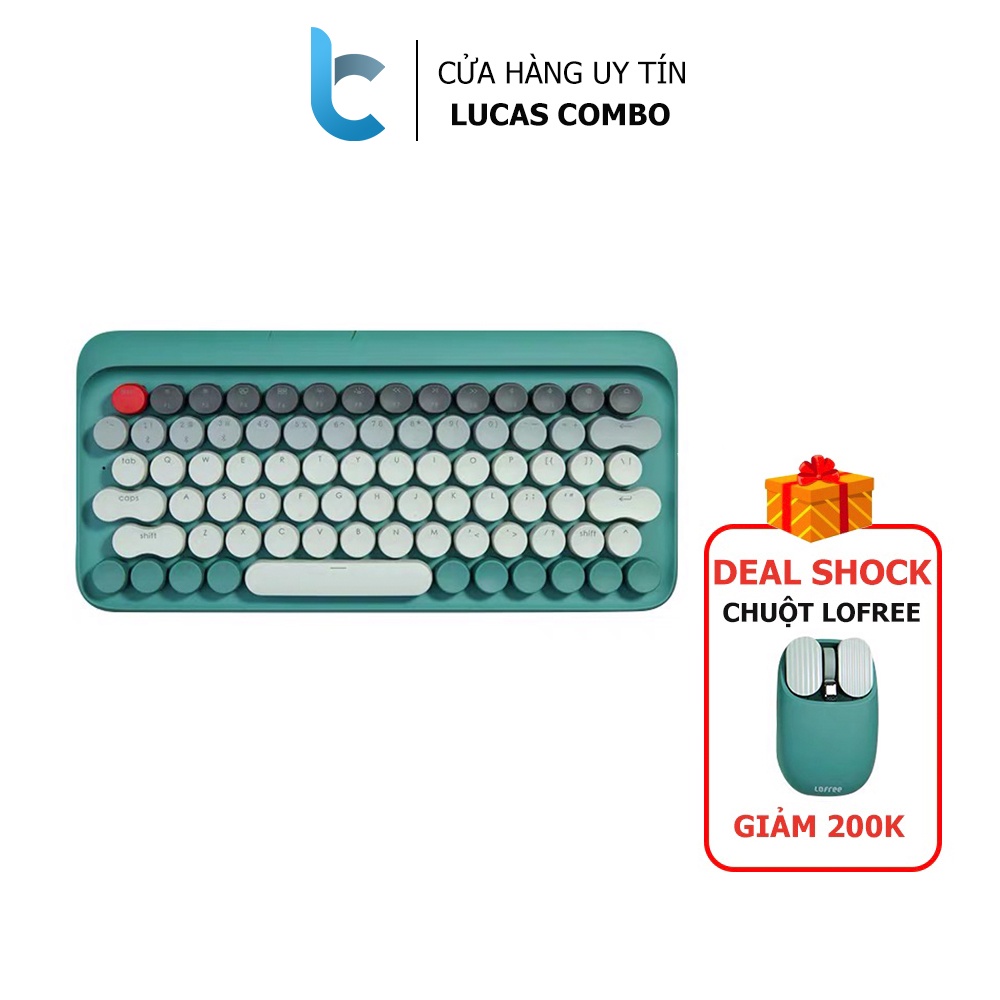 [Mã SKAMSALE03 giảm 10% đơn 200k] Bàn Phím Cơ Bluetooth Lofree