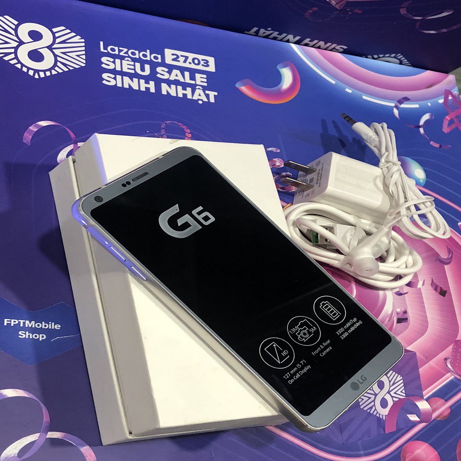 Điện Thoại LG G6 Hàn 64gb Ram 4Gb Chính Hãng Mới Chiến PUBG Lieen Quân Mượt | BigBuy360 - bigbuy360.vn