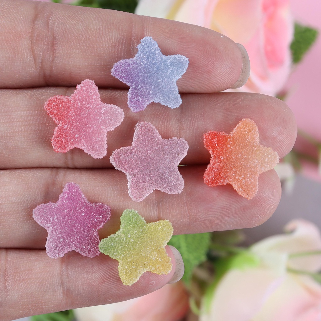 Ghim Cài Giày Hình Hoạt Hình Croc Star Jibits Croc Gummy Jibbits Màu Kẹo Cho Nữ DIY