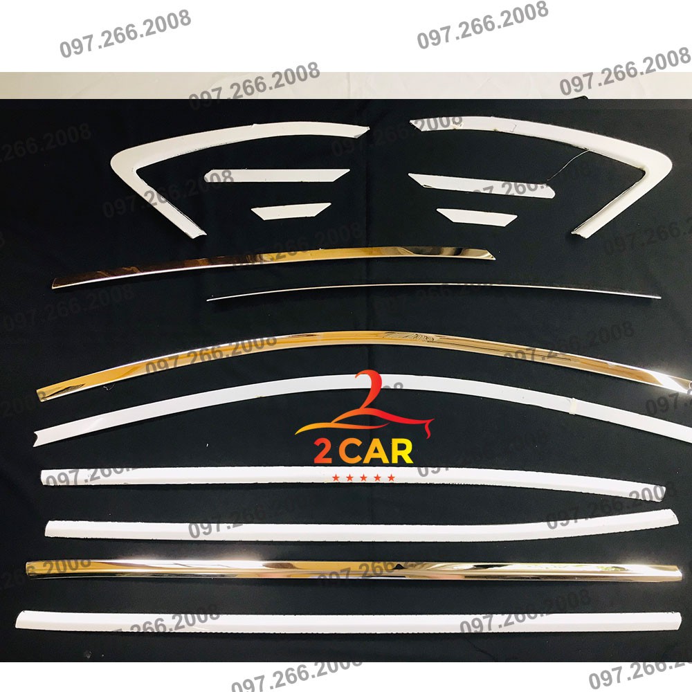 Nẹp viền chân kính, viền cong kính xe Hyundai Kona 2019-2020