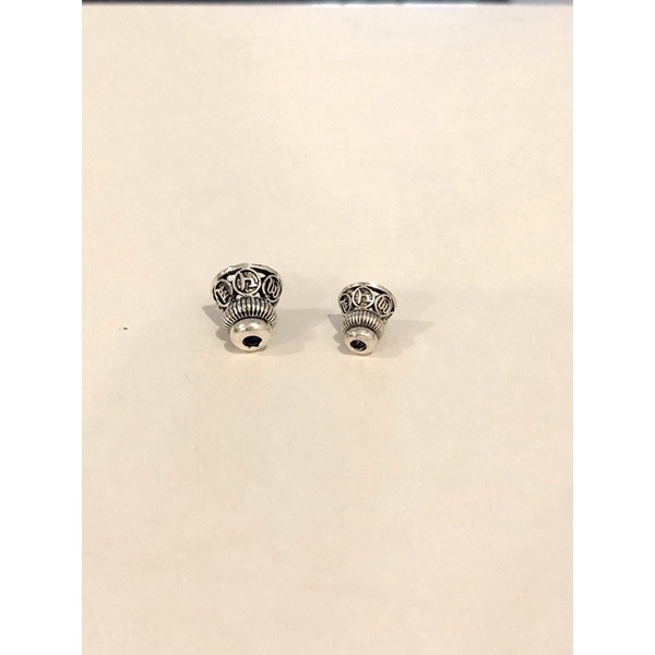 Charm bạc mũ chuông khắc chú omani bạc 925-Minh Tâm Jewelry