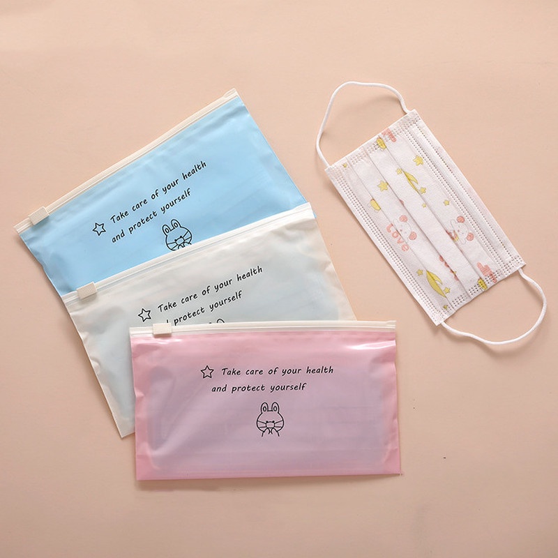 1 TúI LưU Trữ Mặt Nạ Chống Bụi Không Thấm Nước Có Thể Gập Lại Thân Thiện Với Môi Trường