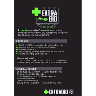 🅱🅴🆂🆃 EXTRABIO 500ml VI SINH CÁ CẢNH