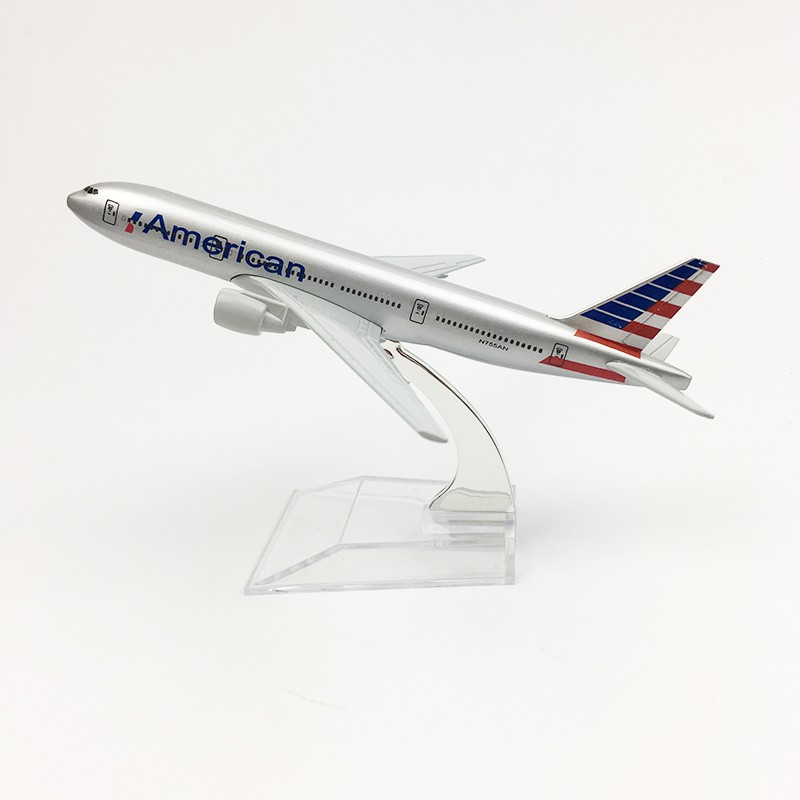 Mô hình máy bay American airlines 16cm