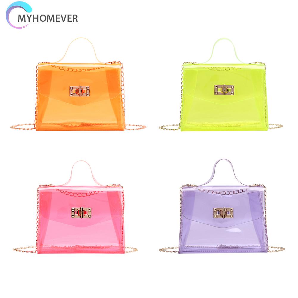 Túi xách trong suốt thời trang mùa hè cho nữ