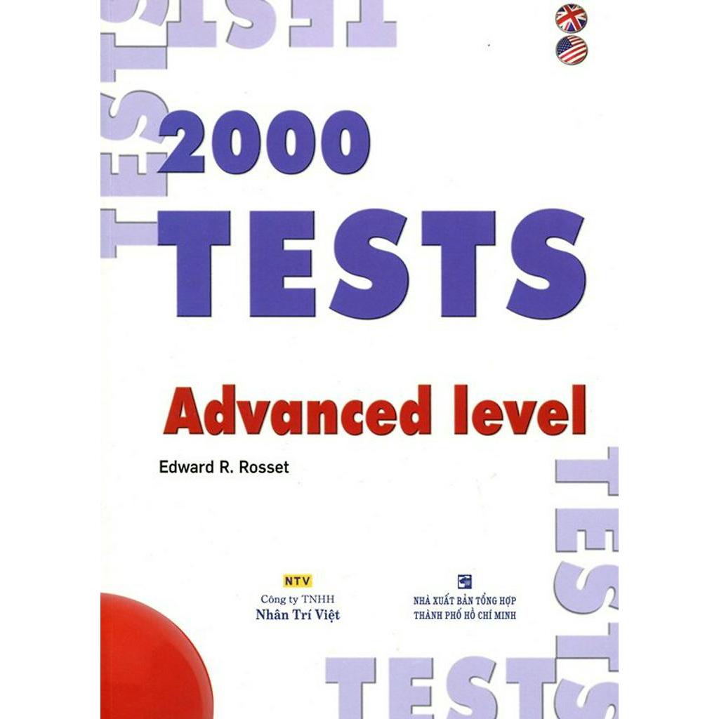 Sách - 2000 Tests Advanced Level (Không CD)