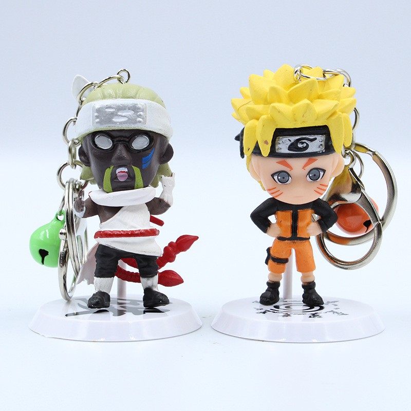 Lẻ mô hình chibi nhật vật Naruto Chibi dễ thương tặng kèm chân đế