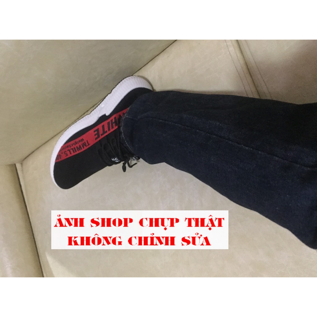 19[ FREESHIP –BẢO HÀNH 1 NĂM] GIÀY SNEAKER NAM NỮ JORDAN CAO CỔ ĐEN TRẮNG HOT TREND