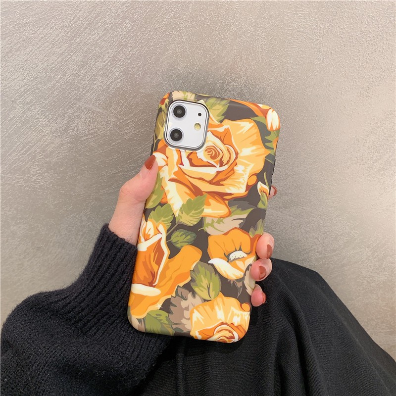 💦 Ốp lưng iphone Hoa Hồng Vàng 5/5s/6/6plus/6s/6s plus/6/7/7plus/8/8plus/x/xs/xs max/11/11 pro/11 promax – Shin Case