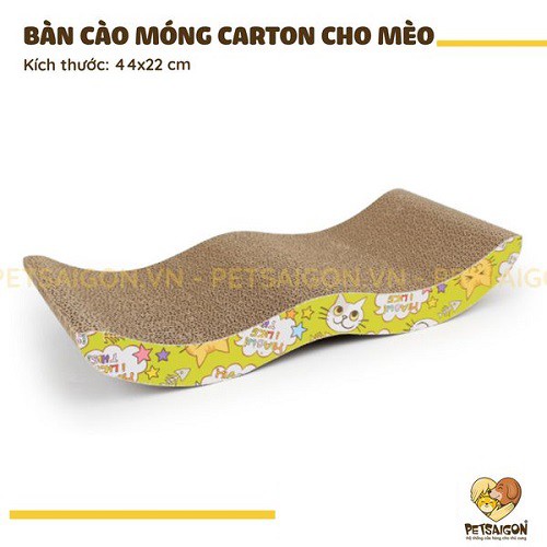 BÀN CÀO MÓNG BẰNG GIẤY CHO MÈO