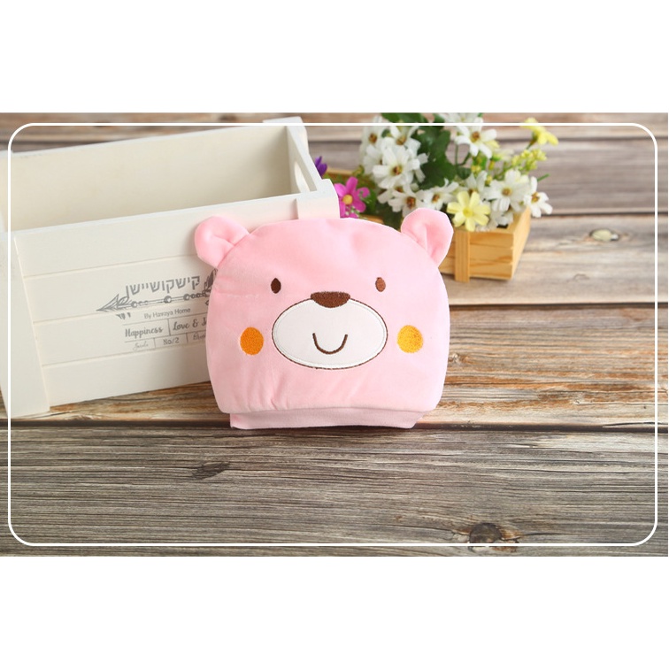 MŨ NÓN COTTON CAO CẤP DÀY 2 LỚP CHO TRẺ SƠ SINH. MŨ NÓN ĐẸP CHO BÉ 1,2 THÁNG. BABY LINK