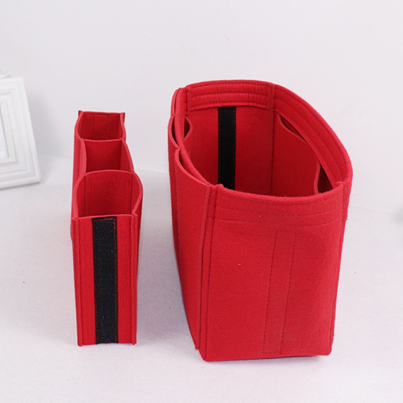 Túi lót đựng mỹ phẩm EVERTONER bằng vải nỉ đa năng tiện lợi