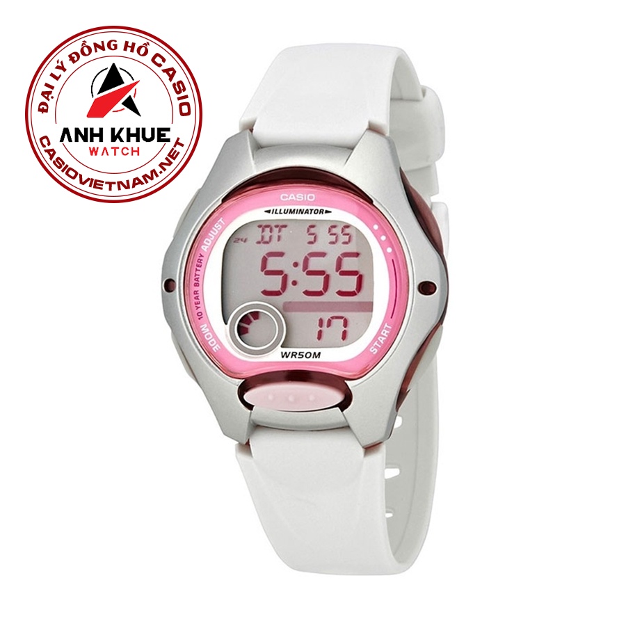 Đồng Hồ Casio Nữ LW-200-7AV dây nhựa