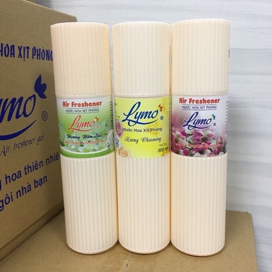 Chai nước hoa xịt phòng cao cấp LYMO 350ML, mang hương nước hoa suốt cả ngày