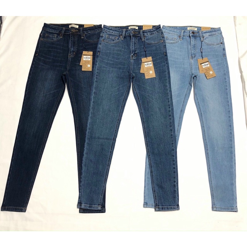 Quần jean skinny dài vừa