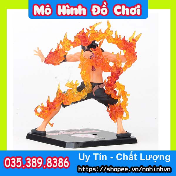 Mô Hình One Piece figure ACE Bằng nhựa PVC cao 13cm