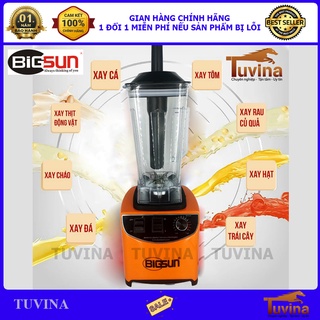 Máy Xay Sinh Tố Công Nghiệp Bigsun 1500W 2 Lít BM-3000 - Xay Nhiễn Được Đá Bi - Hàng Chính Hãng (Bảo Hành 12 Tháng)