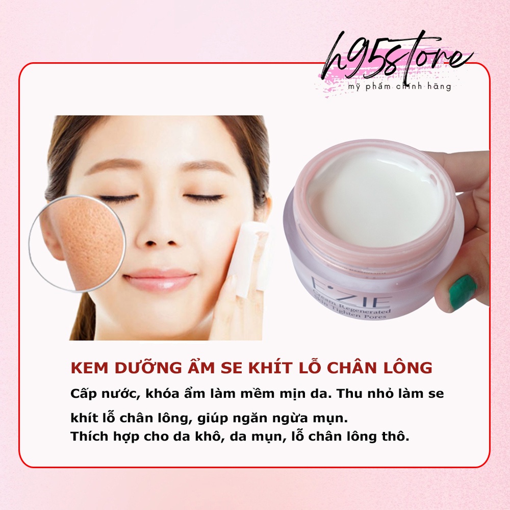 Kem EZIE dưỡng ẩm trắng da se khít lỗ chân lông ngăn ngừa nám tàn nhang chống lão hóa Hàn Quốc