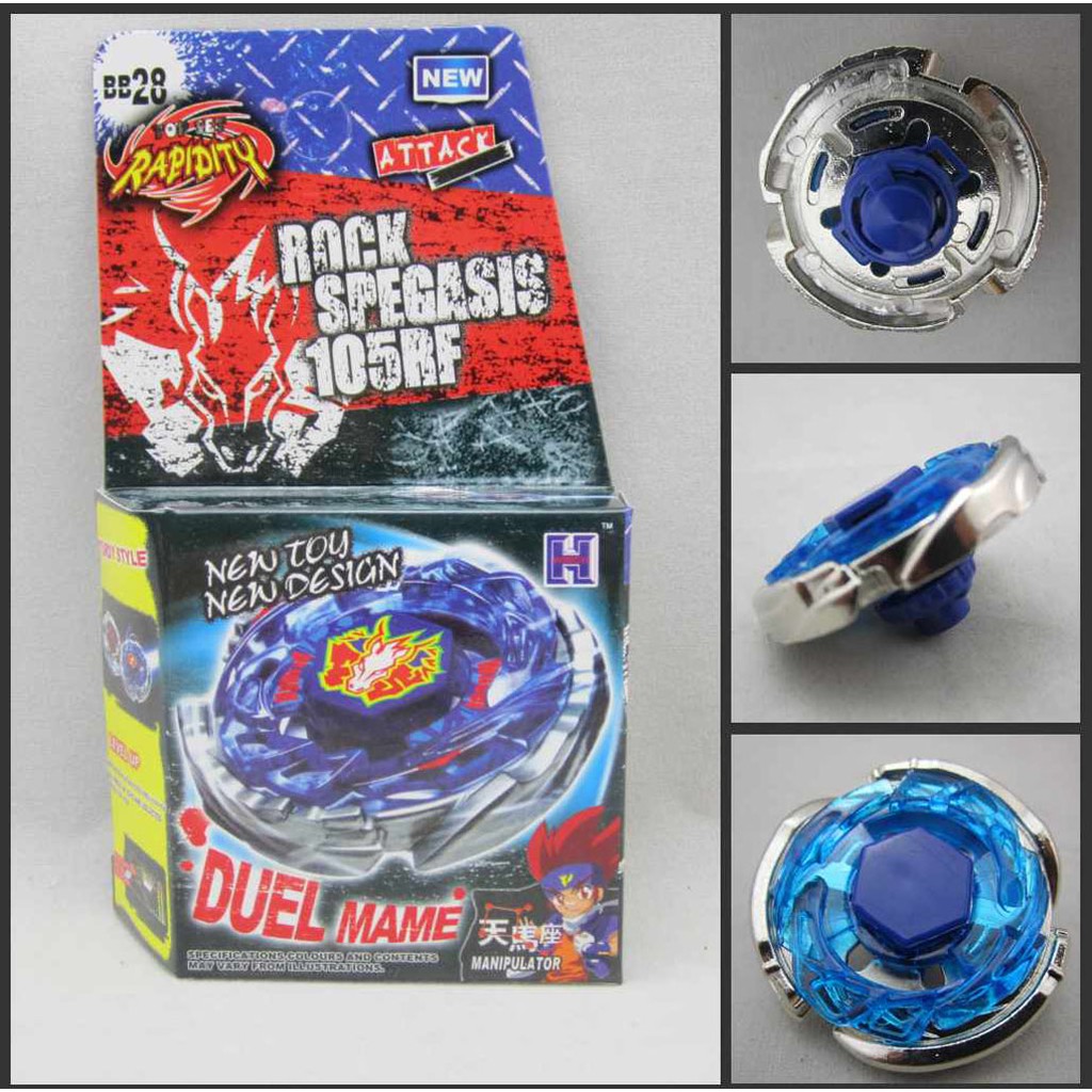 Bộ Con Quay Beyblade 4d 20 Kiểu Bb70 Galaxy Pegasus W105R2F Hợp Kim