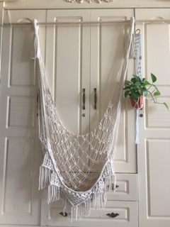 Võng đu macrame size vừa cho bé (hình thật)
