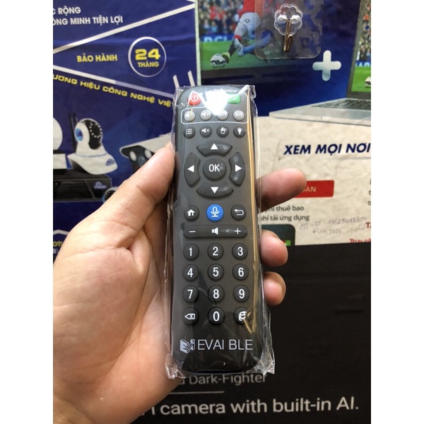 Remote Điều Khiển Cho TVBOX Evpad có VOICE
