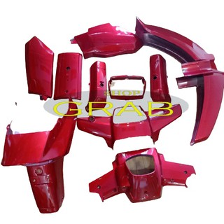 [TẶNG TEM XE]Bộ nhựa xe Dream II màu Đỏ cờ - Dàn áo xe Dream II Honda - G686