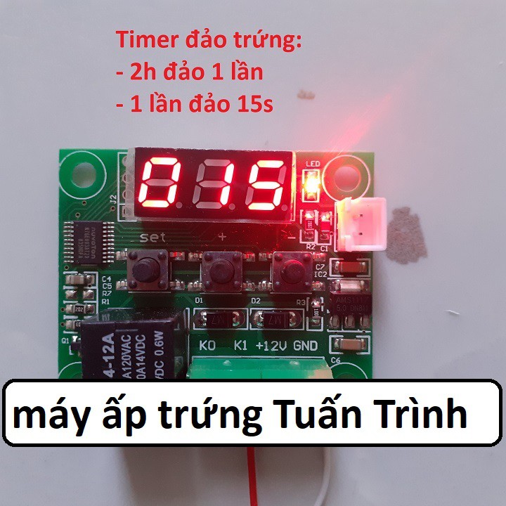 Timer hẹn giờ đảo trứng