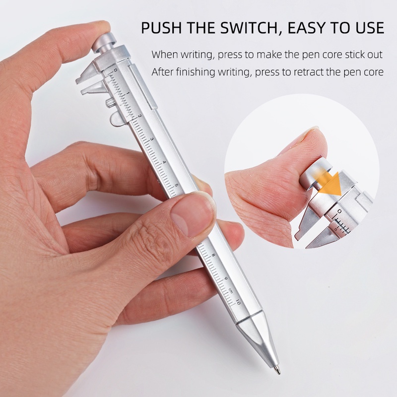 1 Bút Bi 0.5mm Đầu Bi Lăn Bằng Nhựa Đa Năng