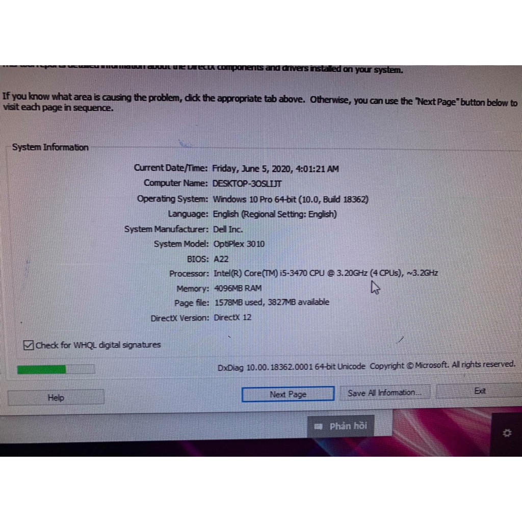 case máy tính đồng bộ dell