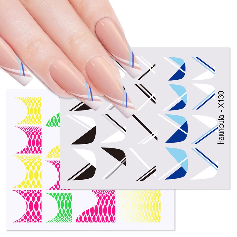 Miếng dán trang trí móng tay UR SUGAR nhiều họa tiết và màu sắc tùy chọn