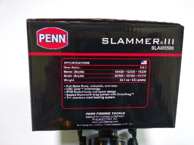 MÁY CÂU CÁ PENN SLAMMER III SLAIII4500 - MÁY ĐỨNG