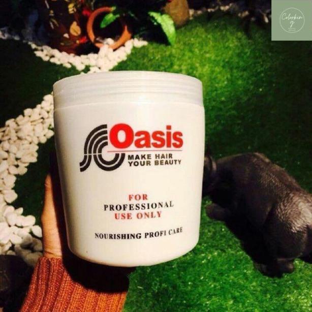 Kem Hấp Tóc, Ủ Tóc OASIS 1000ML Đặc Như Sáp - Xả Tóc Giúp Tóc Mềm Mượt