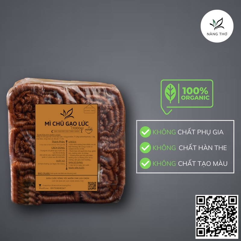 ✅ ĐẶC SẢN MÌ CHŨ NGŨ SẮC BẮC GIANG - 1000gr