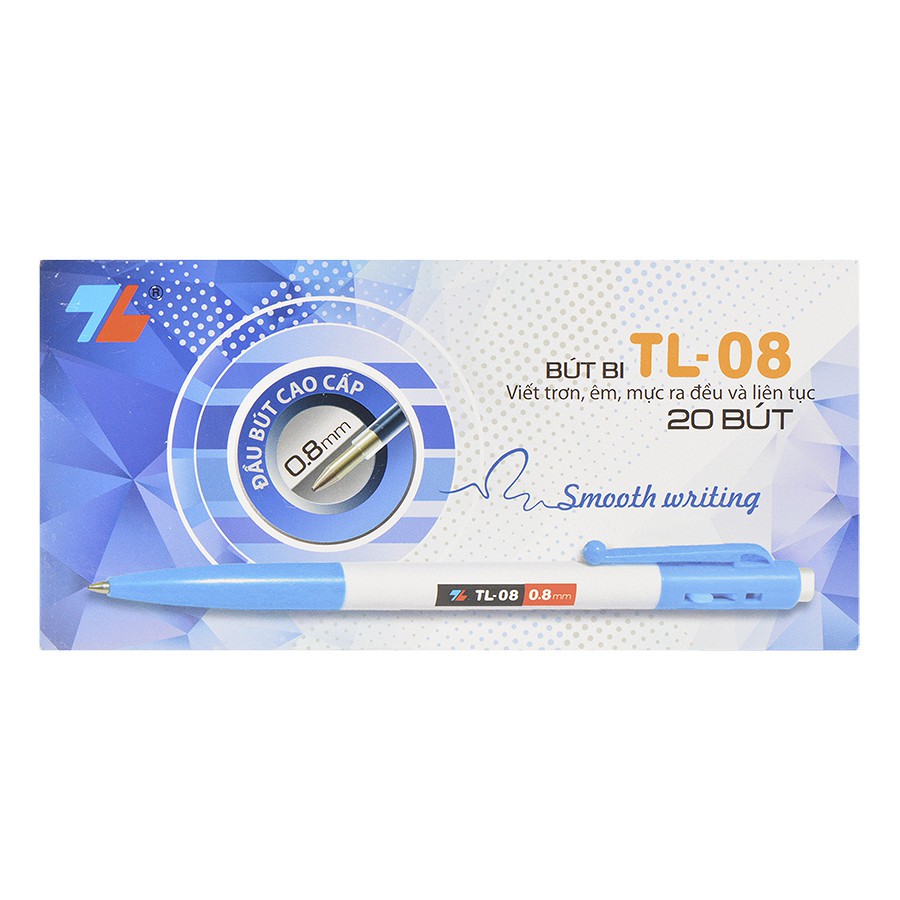 HỘP 20 CÂY BÚT BI THIÊN LONG TL-08